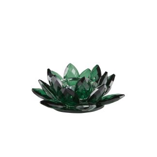 Margit Brandt - Lotus Votive lysestage, grøn - H5,5 cm. - Margit Brandt