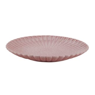 Bahne Interior - Clam middagstallerken, Pink - Ø26 cm. - Bahne Interior