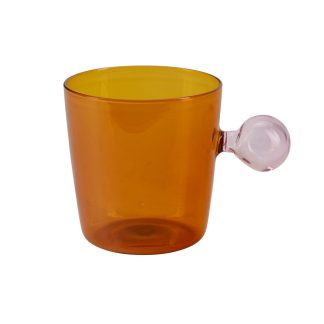 Bahne Interior - Bubble Handle glas - Rose/Amber - Bahne Interior