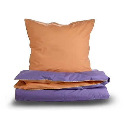 Bahne Interior - Colour Combo Percale sengetøj - Percale Purple/Orange - Bahne Interior