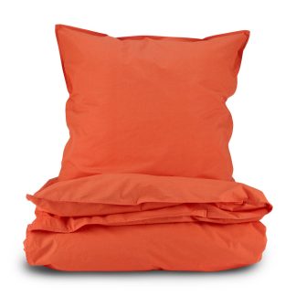 Bahne Interior - Curly Percale sengetøj - orange - Bahne Interior