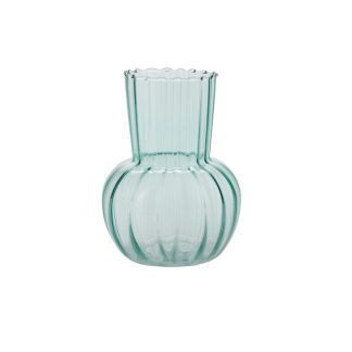 Bahne Interior - Glass Simple vase, Mint - H21 cm. - HAY