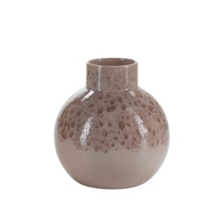 Bahne Interior - Glaceret vase - Pink - HAY