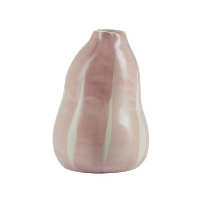 Bahne Interior - Organisk vase, rosa - H20 cm. - Bahne Interior