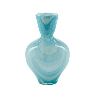 Bahne Interior - Hjerte formet vase, lyseblå - H23,5 cm. - Bahne Interior