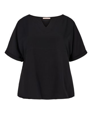 My Little Curvy Love - Pi New Travel bluse  - sort - Size (48) - Second Female