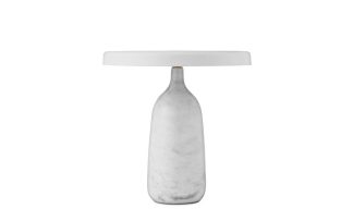 Normann Copenhagen - Eddy bordlampe EU, hvid, marmor - H33,6/Ø32 cm - Normann Copenhagen