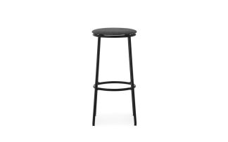 Normann Copenhagen - Circa barstol, sort/grå - H75 cm. - Normann Copenhagen