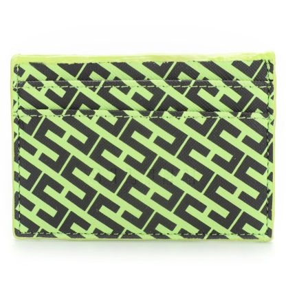 Silfen - Bel kortholder - Lime Green/Icon Print - Silfen