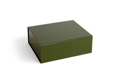 Hay - Colour Storage kasse, Olive - M - HAY