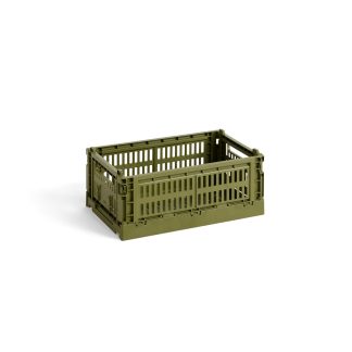 Hay - Colour Crate S kasse - Olive - HAY