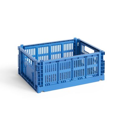 Hay - Colour Crate M kasse - Electric Blue - HAY