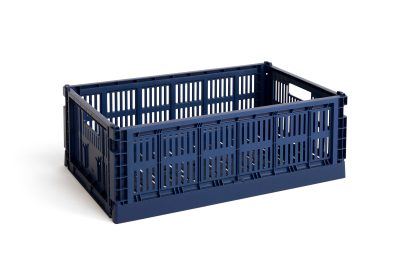 Hay - Colour Crate L kasse - Dark Blue - HAY