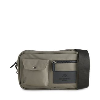 Markberg - DarlaMBG Recycled crossbodytaske - Dark Olive w/Black - Markberg