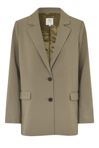 Second Female - Evie Classic blazer  - brun - Size (s) - Second Female