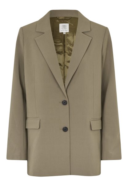 Second Female - Evie Classic blazer  - brun - Size (s) - Second Female