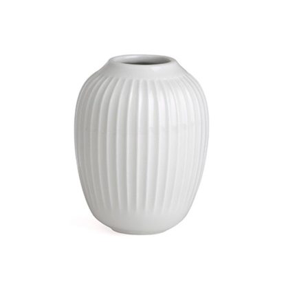 Kähler - Hammershøi vase, hvid - H: 10cm - Kähler