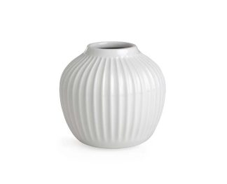 Kähler - Hammershøi vase, hvid - H: 12,5cm - Kähler