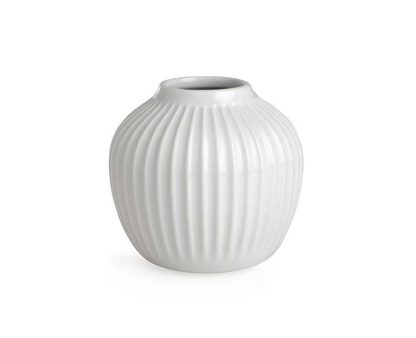 Kähler - Hammershøi vase, hvid - H: 12,5cm - Kähler