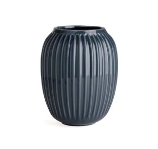 Kähler - Hammershøi vase, grå - H:20 cm. - Kähler