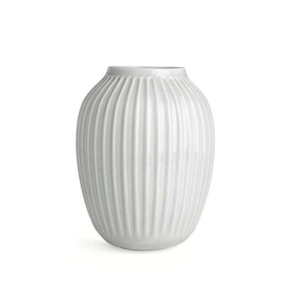 Kähler - Hammershøi vase, hvid - H: 25cm - Kähler