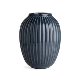 Kähler - Hammershøi vase, grå -  H: 25 cm. - Kähler