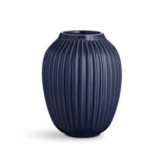 Kähler - Hammershøi vase, indigo - H: 25 cm. - Kähler