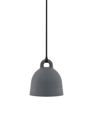 Normann Copenhagen - Bell lampe, x-small, grå - H: 23 cm. - Normann Copenhagen