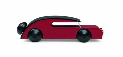 Kay Bojesen - Automobil Sedan, rød/sort  - L: 13 cm. - Kay Bojesen