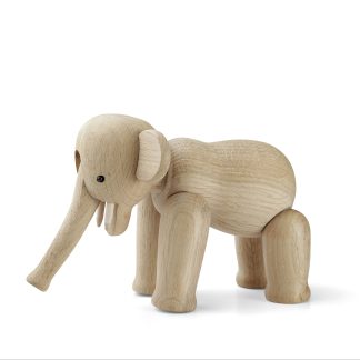 Kay Bojesen - Mini Elefant, ubehandlet eg, FSC - H: 9,5 cm. - Kay Bojesen