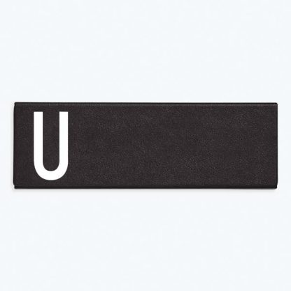 Design Letters - Penalhus med bogstav - U - Design Letters