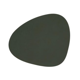 Lind Dna - Nupo curve. dækkeserviet - dark green - Lind DNA