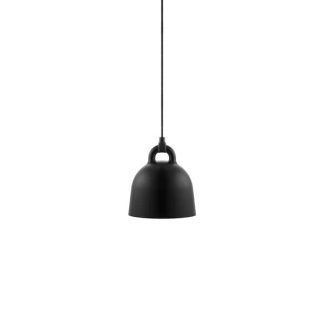 Normann Copenhagen - Bell lampe, x-small, sort - H: 23 cm. - Seamless Basic