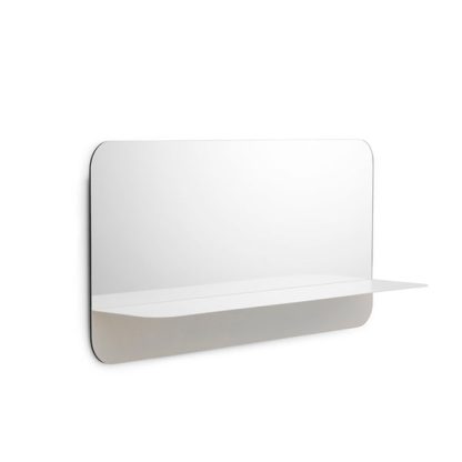 Normann Copenhagen - Horizon spejl, hvid - 40x80 cm. - Normann Copenhagen