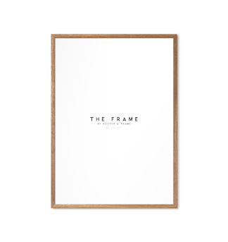 Poster & Frame - Oak ramme - Lys eg - Poster & Frame