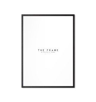 Poster & Frame - Oak ramme - sort - Poster & Frame