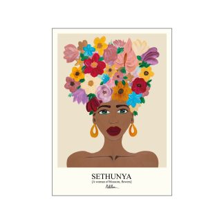 Poster & Frame - Morais Artworks Sethunya plakat - Warm - Poster & Frame