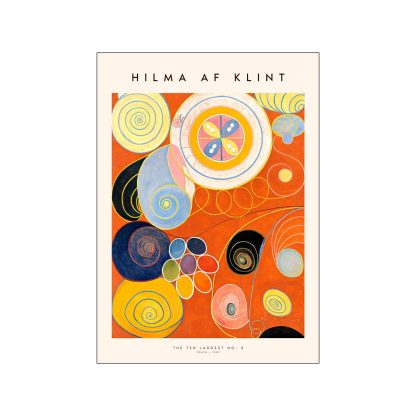 Poster & Frame - Hilma af Klint The Ten Largest no 03 - Poster & Frame