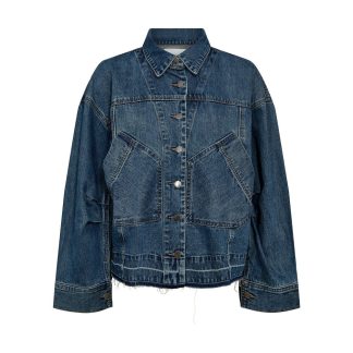 Rabens Saloner - Koi denimjakke  - blå - Size (s/m) - Rabens Saloner