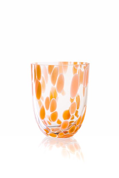 Anna Von Lipa - Big Confetti Tumbler vandglas - Peach - Anna Von Lipa