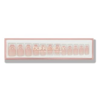 Duff Beauty - Double French press on negle - nude - Duff Beauty