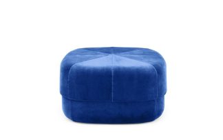 Normann Copenhagen - Circus puf, stor, Electric Blue - 35x65x65 cm - Kunstindustrien