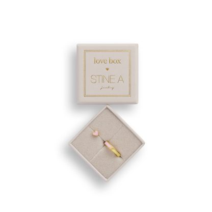 Stine A Jewelry - Love Box 117 - forgyldt - STINE A Jewelry