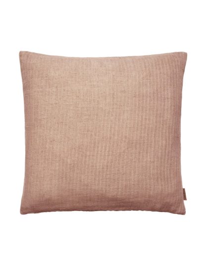 Cozy Living - Linen pude, Dusty Rose - 50 x 50 cm. - Cozy living