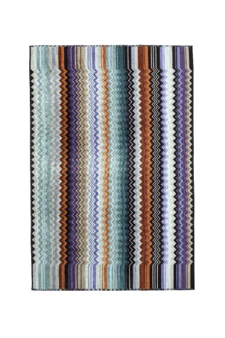 Missoni Home - Giacomo badehåndklæde - brun/lilla - Missoni Home