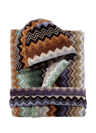 Missoni Home - Giacomo bådekåbe  - beige - Size (medium) - Missoni Home