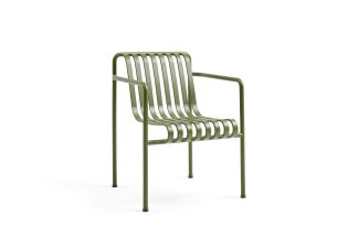 Hay - Palissade Dining Armchair havestol - Olive - HAY