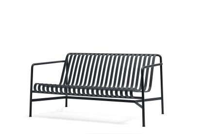 Hay - Palissade Lounge sofa - Anthracite - HAY