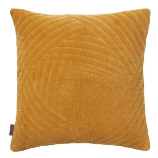 Cozy Living - Giselle Quilted pyntepude, Dijon - 45 x 45 cm. - Cozy living
