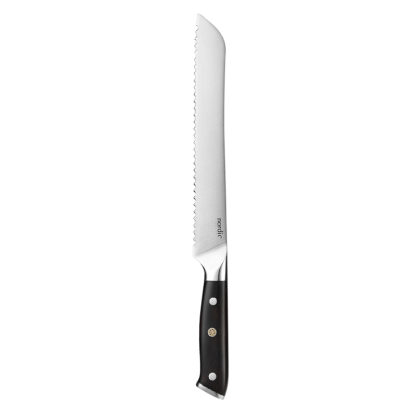 Nordic Chefs - Brødkniv, sort - 23 cm. - Nordic Chefs